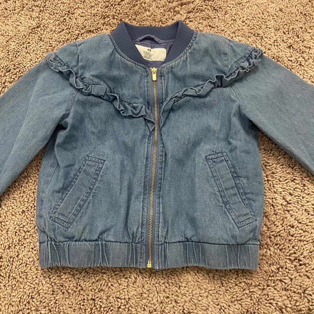 Hm Girls jean jacket 5T